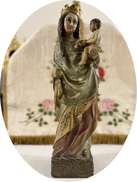 Vierge pèlerine à Notre-Dame des&nbsp;cités