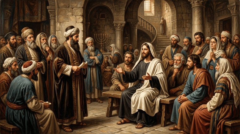 Jésus explique le plus grand commandement